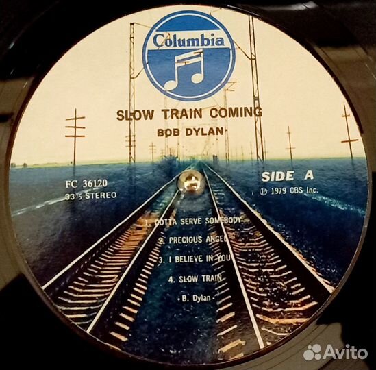 Bob Dylan Slow Train Coming lp