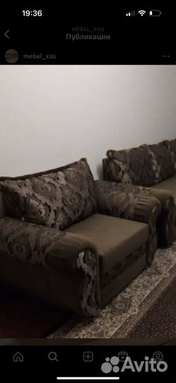 Продам диван и 2 кресла