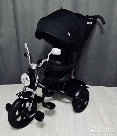 Велосипед коляска с ручкой