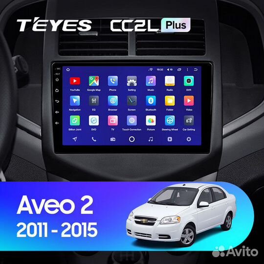 Магнитола Teyes Chevrolet Aveo 2 CC2L +