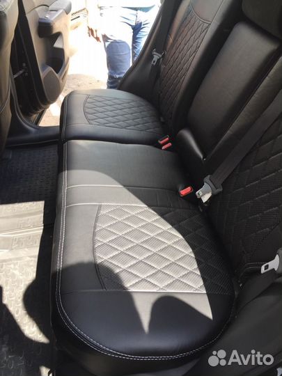 Авточехлы модельные Хонда экокожа