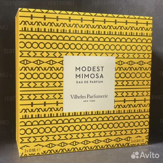 Vilhelm Parfumerie Modest Mimosa 3 X 10 ml