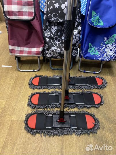 Большая плоская швабра