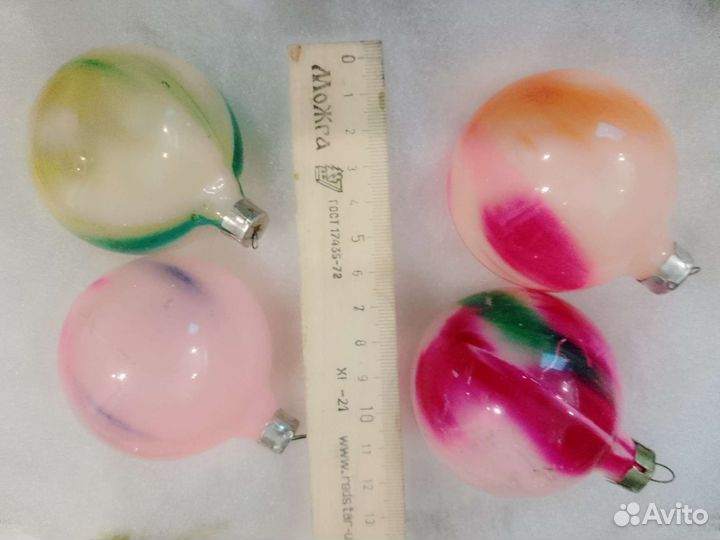 Елочные игрушки СССР