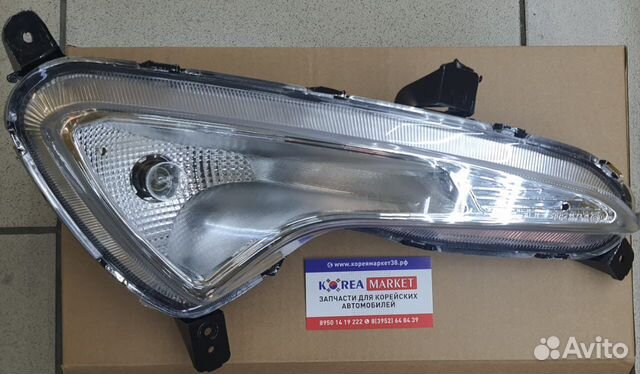 Фара противотуманная Hyundai Solaris 2014-2017 г