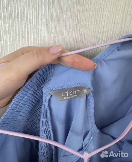 Платье Lichi m голубое