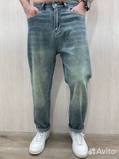 Брендовые джинсы, мужские, размеры от 46 до 56