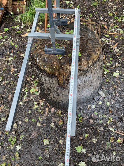 Рамка для продольного распила древесины бензопилой