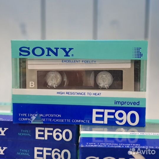 Аудиокассеты sony EF60