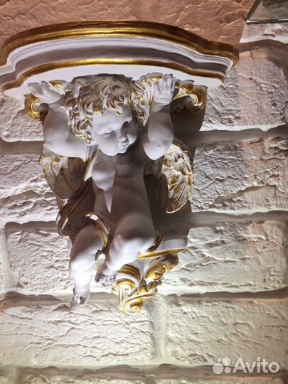 Ангел - декор из гипса