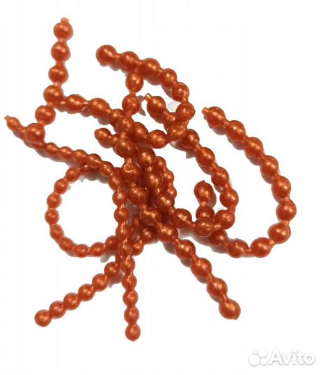 Икра №21 уф. 3мм, 4мм, цв. бронза, аром икра 100шт