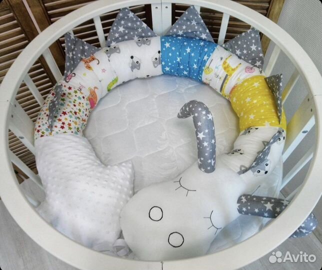 Бортики в кроватку