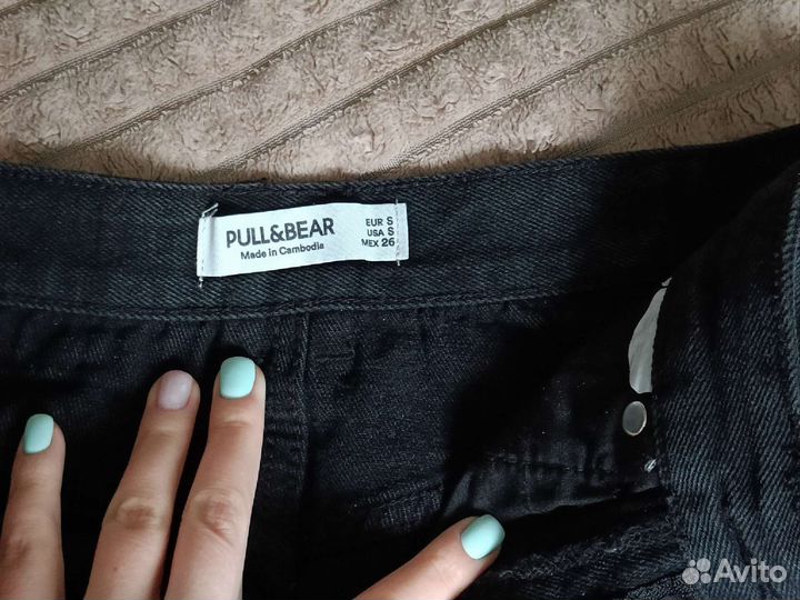 Джинсовая юбка pull&bear