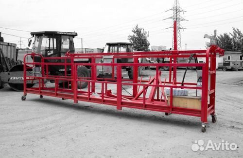 Аренда строительных люлек (фасадных подъемников)