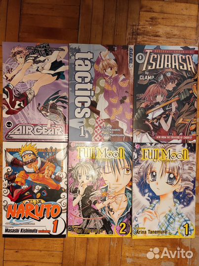 Манга на английском и русском языках