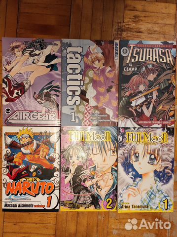 Манга на английском и русском языках