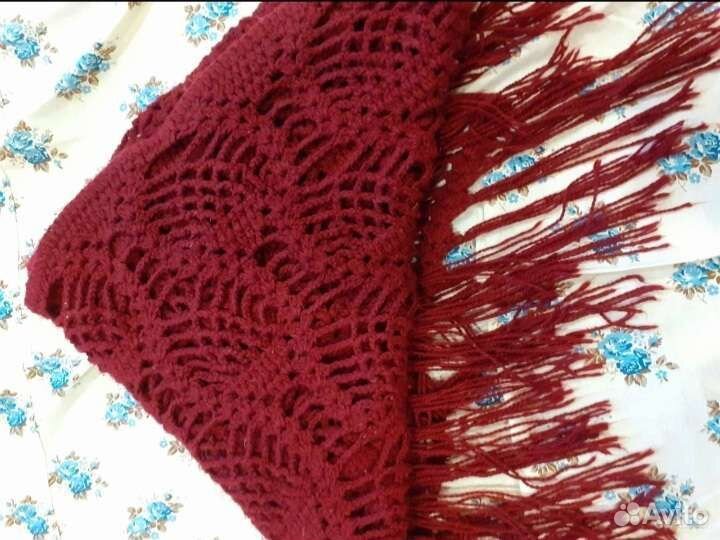 Шаль шерсть