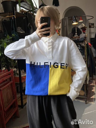 Поло с длинным рукавом Tommy hilfiger