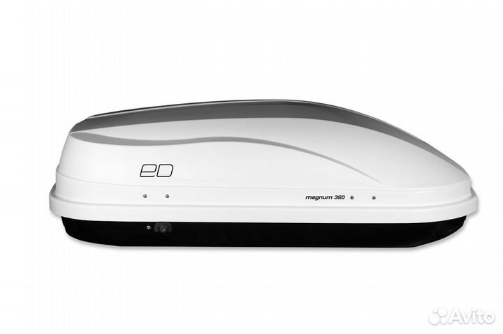 Автобокс EvroDetal Magnum 350L белый карбон