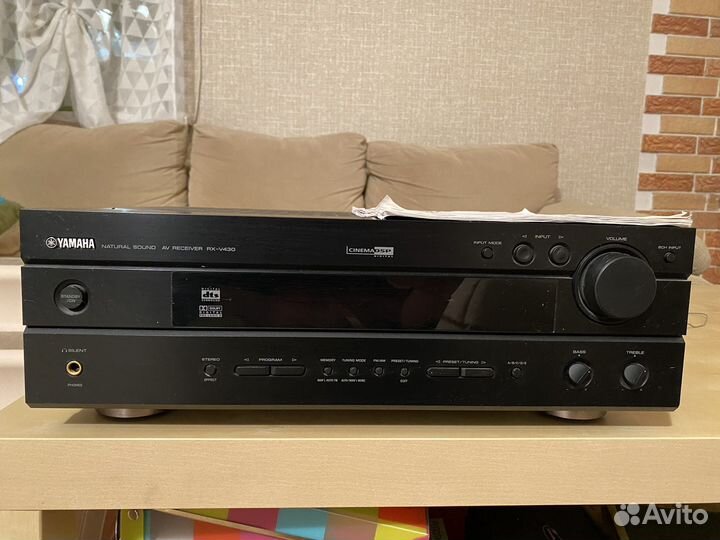 Ресивер yamaha rx v 430 rds