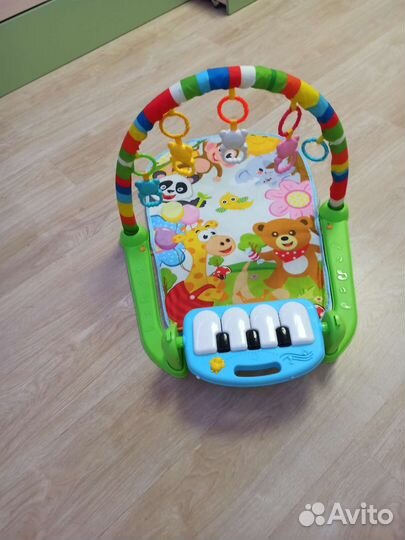 Развивающий коврик с пианино музыкальный