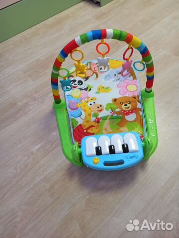Развивающий коврик с пианино музыкальный