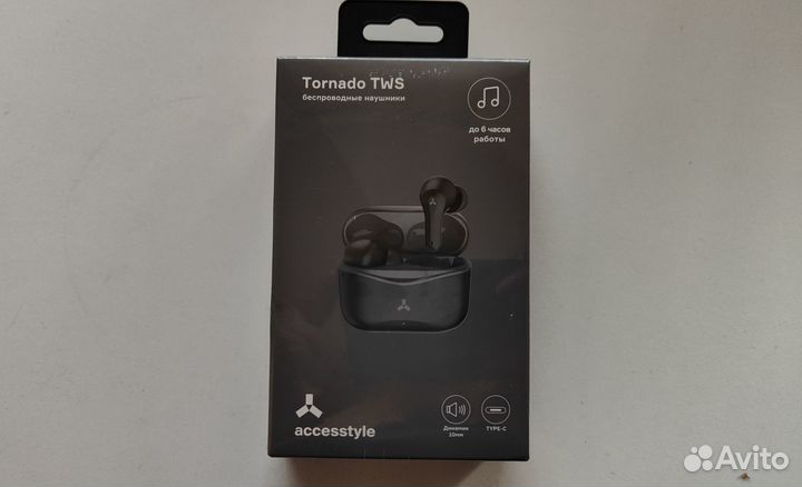 Accesstyle Tornado Черные (новые, запечатанные)
