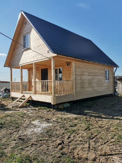 Дом 87,3 м² на участке 6 сот.