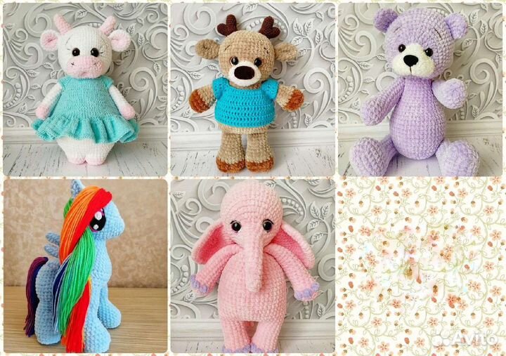 Игрушки вязаные
