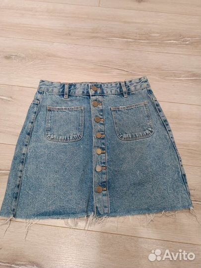 Джинсовая юбка