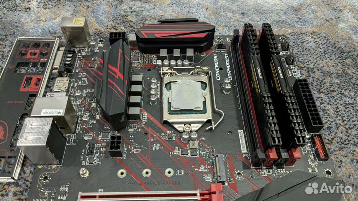 MSI B360 Gaming plus, i7-87OOK, Corsair Vengeance