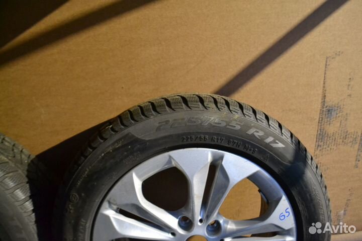 Диски BMW бу R17 с всесезонными шинами 225 55 17