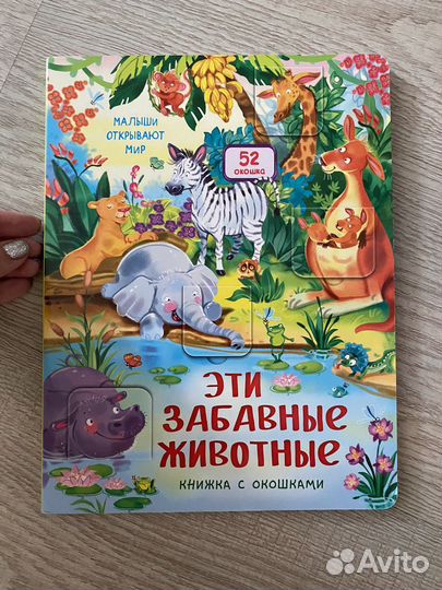 Книга с окошками и найди и покажи