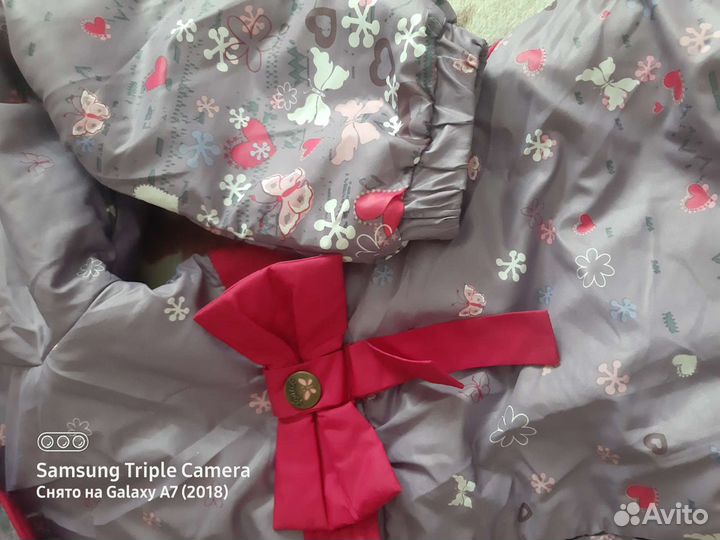 Плащ для девочки 128