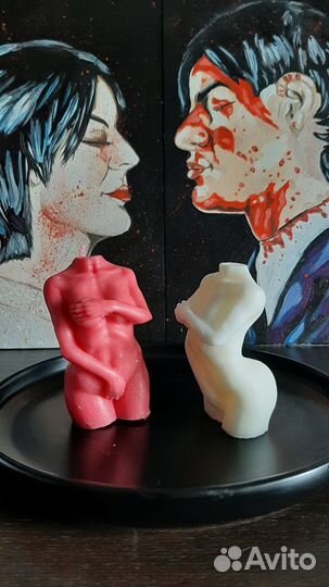 Свечи восковые ручной работы