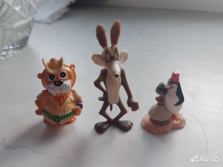 Киндер-сюрприз коллекции 1990-2000 бегемот лев