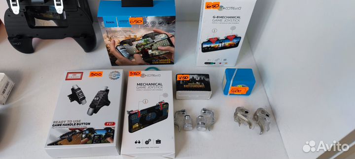Геймпады для телефона, триггеры, курки для Pubg