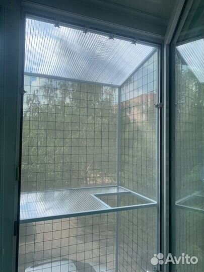 Котобалкончик на окно для прогулок кошки