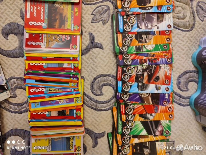 Коллекционные карточки Скуби-Ду, Черепашки-ниндзя