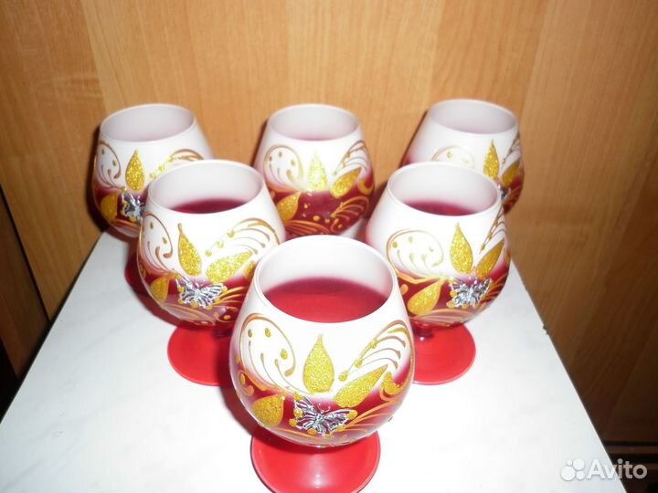 Бокалы фужеры стопки