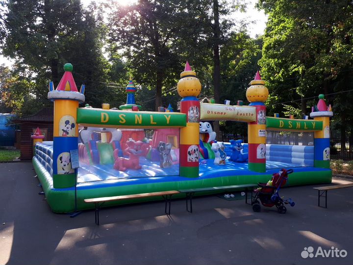 Ремонт надувных батутов пвх