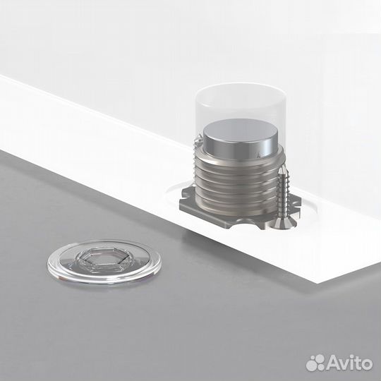 Cкрытый Упор Armadillo (Армадилло) дверной stels