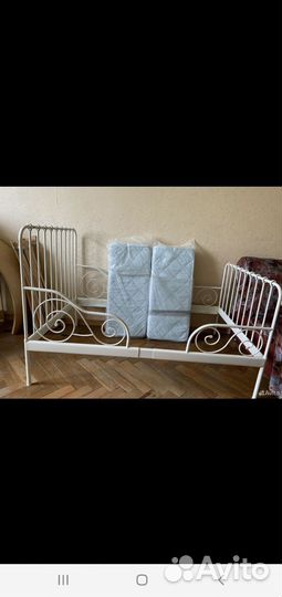 Детская кровать IKEA Миннен