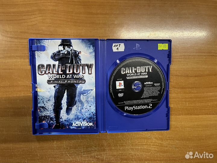 PS2 Call of Duty World AT War Final Fronts (лот 1)