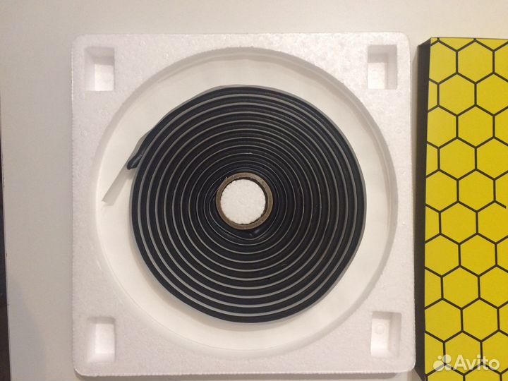 Ленточный герметик для фар черный 4м