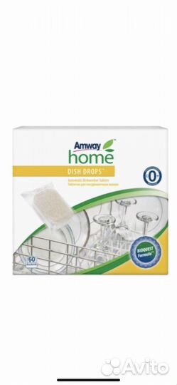 Таблетки для посудомоечных машин 60 шт Dish Drops