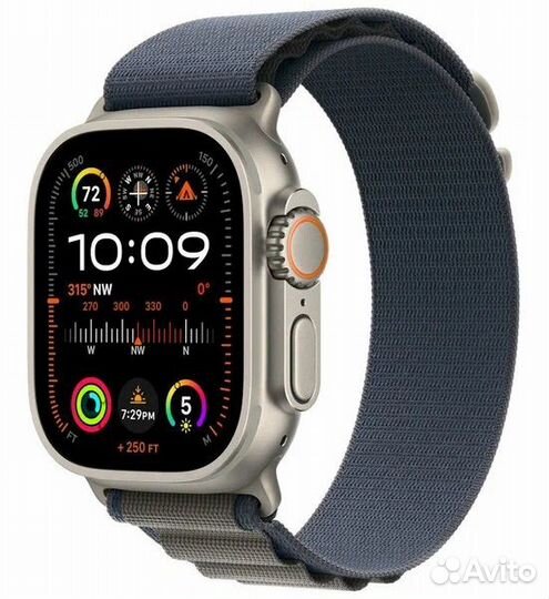 Apple Watch Ultra 2 49mm GPS + Cell Titanium, Blue