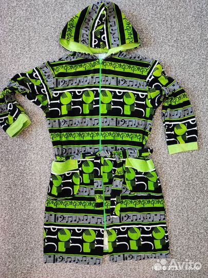 Халат велюровый женский