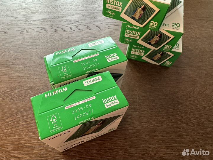 Instax Square картридж 20 кадров