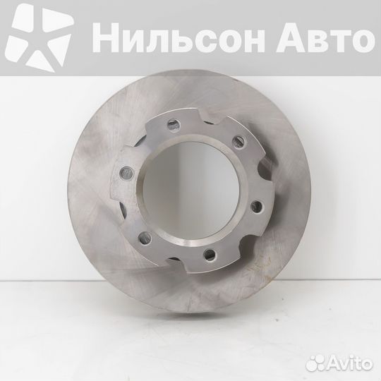Диск тормозной isuzu ELF, крепится 6 болтов, вид 2